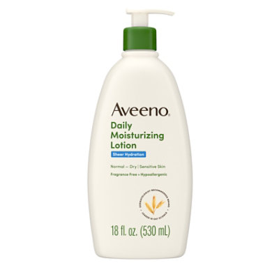 Aveeno Daily Moisturizing Sheer Hydration Body Lotion, 18 Fl oz