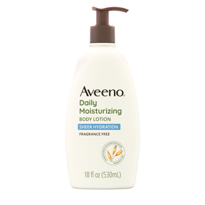 Aveeno Active Naturals Lotion Daily Moisturizing Sheer Hydration - 18 Fl. Oz. - Image 1