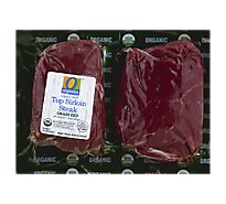 O Organics Organic Beef Grass Fed Top Sirloin Steak - 1 Lb