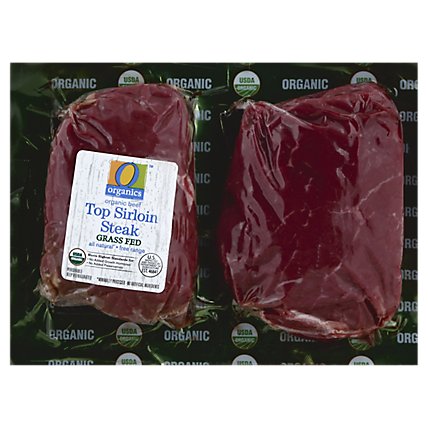O Organics Organic Beef Grass Fed Top Sirloin Steak - 1 Lb - Image 1