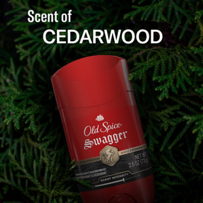 Old Spice Red Collection Swagger Scent Invisible Solid Antiperspirant and Deodorant Men - 2.6 Oz - Image 7