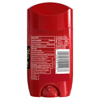 Old Spice Red Collection Swagger Scent Invisible Solid Antiperspirant and Deodorant Men - 2.6 Oz - Image 3