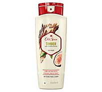 Old Spice Mens Body Wash Timber with Sandalwood - 16 Oz