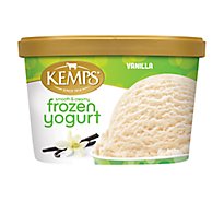 Kemps Frozen Yogurt Low Fat Smooth & Creamy Vanilla 1.5 Quart - 1.42 Liter