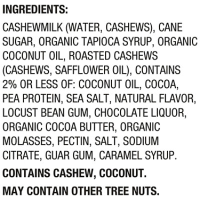 So Delicious Frozen Dessert Dairy Free Cashewmilk Salted Caramel Cluster - 1 Pint - Image 4