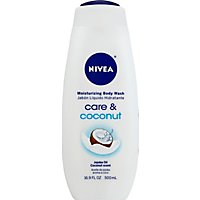 Nivea Body Wash Moisturizing Coconut - 16.9 Fl. Oz. - Image 2