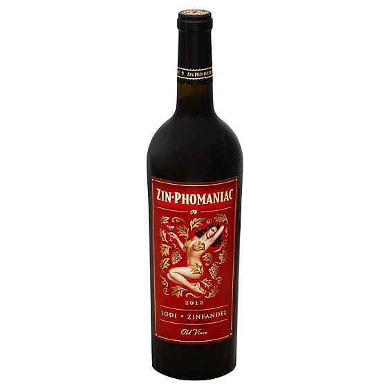 Zin Phomaniac Zinfandel Old Vines Lodi - 750 Ml