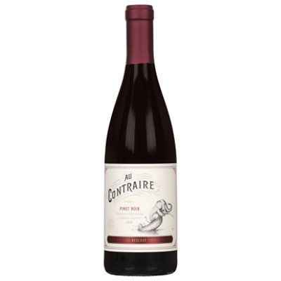 Au Contraire Pinot Noir Wine - 750 Ml - Image 2