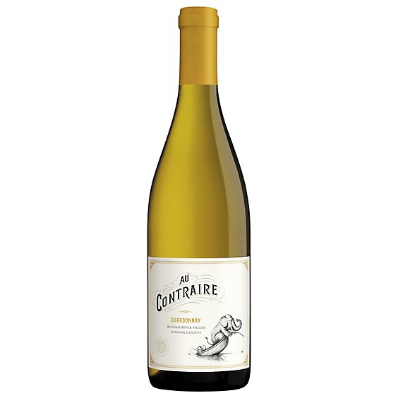Au Contraire Chardonnay Wine - 750 Ml