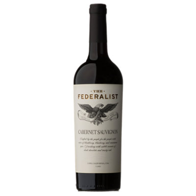 The Federalist Wine Cabernet Sauvignon Lodi - 750 Ml