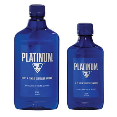 Platinum 7X Vodka 80 Proof - 375 Ml - Image 4