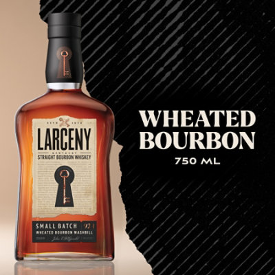 Larceny Whiskey Bourbon Kentucky Straight Very Special Small Batch 92 Proof - 750 Ml - Image 1