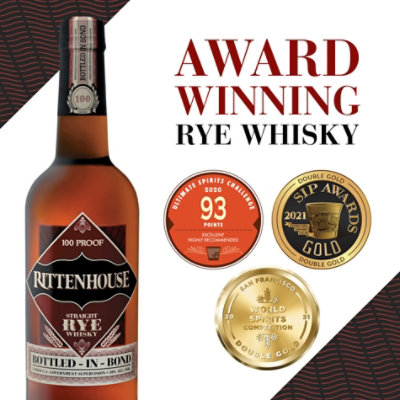 Rittenhouse Rye Whiskey - 750 Ml - Image 5