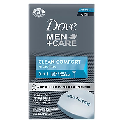 Dove Men+Care Body + Face Bar Clean Comfort - 6-4 Oz - Image 2
