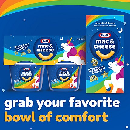 Kraft Macaroni & Cheese Dinner with Unicorn Pasta Shapes Box - 5.5 Oz - Image 8