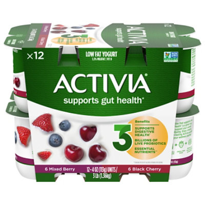 Activia - Yogurt Lactose Free 2.8% M.F - Assorted