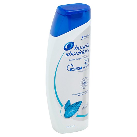 Head & Shoulders Shampoo + Conditioner 2In1 Instant Relief - 12.8 Fl. Oz.