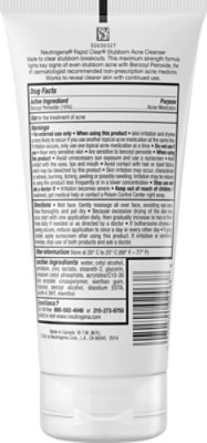 Neutrogena Rapid Clear Stubborn Acne Cleanser - 5 Fl. Oz. - Image 5