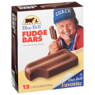 Blue Bell Fudge Bars - 12-2.5 Fl. Oz. - Image 1