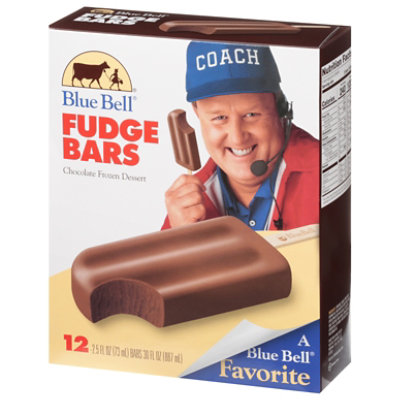 Blue Bell Fudge Bars - 12-2.5 Fl. Oz. - Image 2