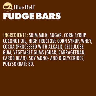 Blue Bell Fudge Bars - 12-2.5 Fl. Oz. - Image 7