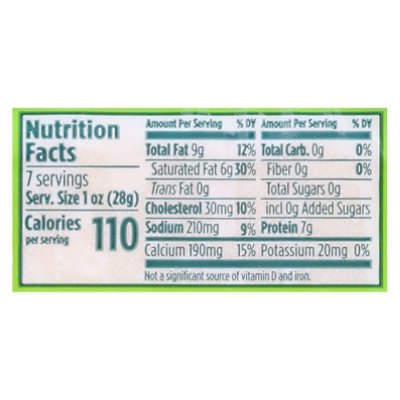 Truly Grass Fed Cheddar Cheese Wedge - 7 oz - Image 3