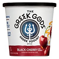 Greek Gods Greek Yogurt Black Cherry - 24 Oz - Image 1
