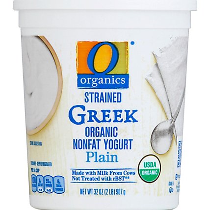 O Organics Organic Greek Yogurt Plain - 32 Oz - Image 2