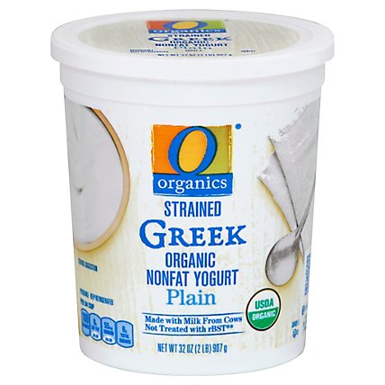 O Organics Organic Greek Yogurt Plain - 32 Oz - Image 1