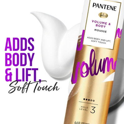 Pantene Pro-V Volume & Body Mousse - 6.6 Oz - Image 5