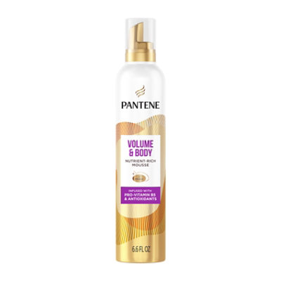 Pantene Pro V Mousse Body Boosting Fullness & Lift - 6.6 Oz