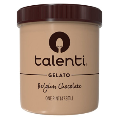 Talenti Belgian Chocolate Gelato - 1 Pint - Image 2