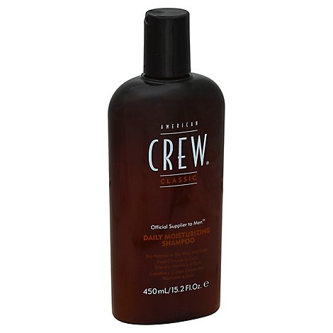 American Crew Classic Shampoo Moisturizing for Normal to Dry Hair and Scalp - 15.2 Fl. Oz.