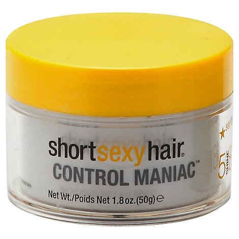 Short Sexy Hair Control Maniac Wax - 1.8 Oz