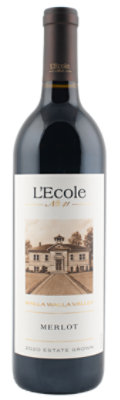 Lecole Estate Walla Walla Valley Merlot Wine - 750 Ml