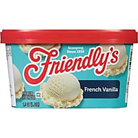 Friendlys Ice Cream Rich & Creamy French Vanilla - 1.5 Quart - Image 2
