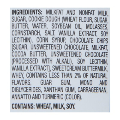 Friendly's Rich and Creamy Chocolate Chip Cookie Dough Ice Cream Tub - 1.5 Quart - Image 2