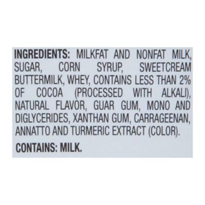 Friendly's Rich And Creamy Chocolate Ice Cream and Vanilla Ice Cream Tub - 1.5 Quart - Image 4