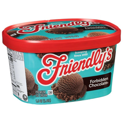 Friendly's Forbidden Chocolate Ice Cream Tub - 1.5 Quart - Image 2