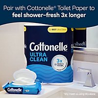 Cottonelle Fresh Care Flushable Flip Top Adult Wet Wipes - 4-42 Count - Image 5