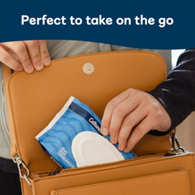 Cottonelle Fresh Care Flushable Wet Wipes 4 Flip-Top Packs with 42 Wipes Per Pack - Image 4