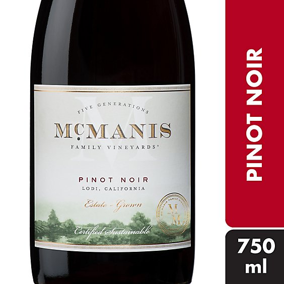 Mcmanis Pinot Noir Wine - 750 Ml