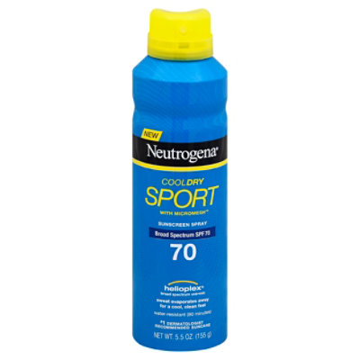 Neutrogena Cool Dry Sport Spray Spf 70 - 5.5 Oz