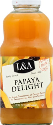 L & A Papaya Delight - 32 Fl. Oz. - Image 2