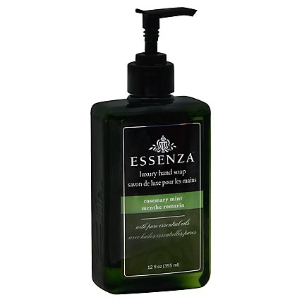 Essenza Rosemary Mint Hand Soap - 12 Oz - Image 1