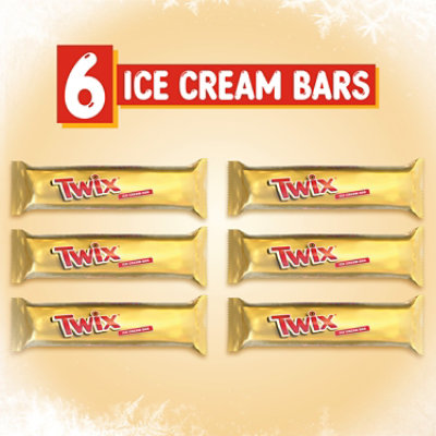TWIX Ice Cream Bars Vanilla Caramel Chocolate Cookie Dessert Bar - 6-11.58 Oz - Image 3
