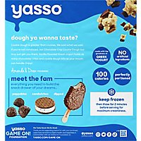 Yasso Frozen Yogurt Greek Bars Chocolate Chip Cookie Dough - 4-3.5 Fl. Oz. - Image 6