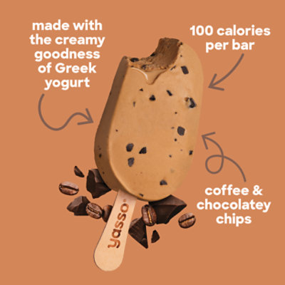 Yasso Yogurt Bars Frozen Greek Coffee Chocolate Chip - 4-3.5 Fl. Oz. - Image 5