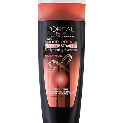 LOreal Paris Ultimate Straight Smooth Intense Shampoo - 12.6 Fl. Oz. - Image 2