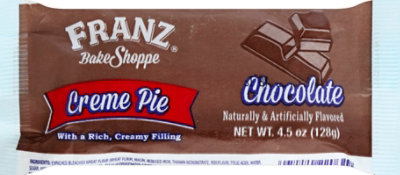 Franz Bake Shoppe Cream Pie Chocolate - 4.5 Oz - Image 2